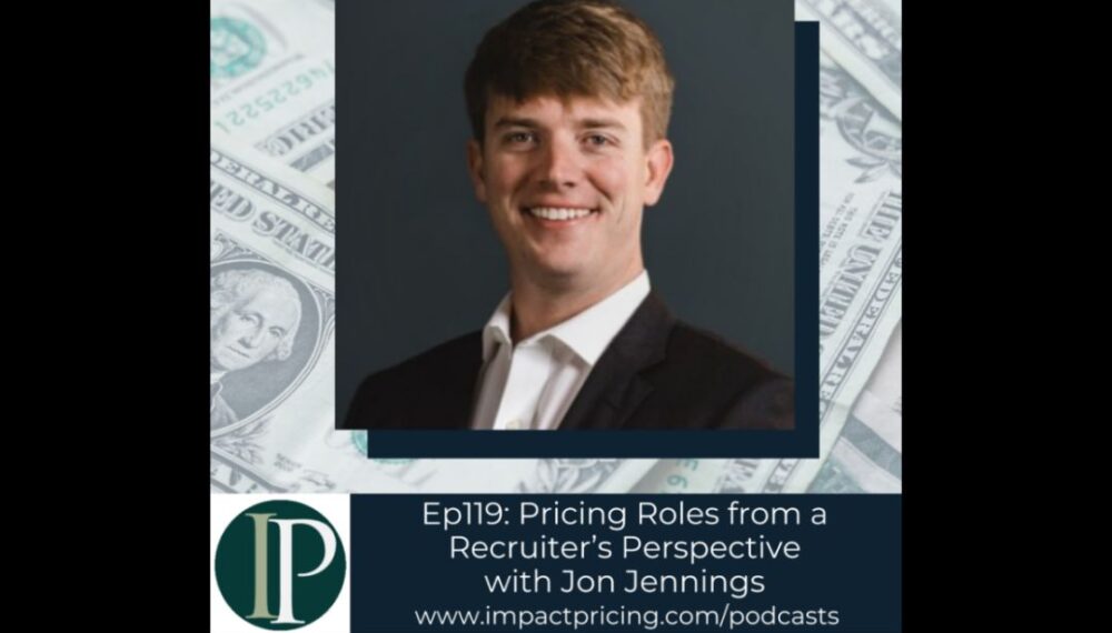 Jennings Executive's founder discusses Pricing Roles on the Impact Pricing Podcast
